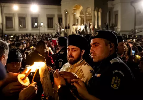 Restricţii de circulaţie în zona Patriarhiei pentru Slujba de Înviere