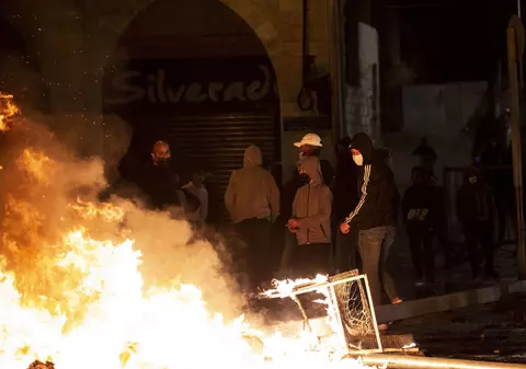 Ciocniri la granița dintre Israel și Gaza și violențe la Ierusalim de Ramadan