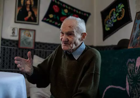 Amintirile de pe front ale unui veteran de război în vârstă de 101 ani: „I-am dezarmat pe nemți și le-am spus că merg acasă”