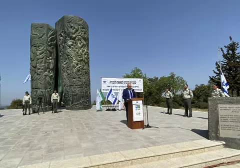 Ambasadorul României, discurs la Ziua de Comemorare a Holocaustului în Israel