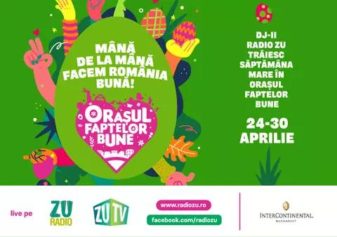 Mihai Morar: ”Facem Orașul Faptelor Bune de Paște! Din 24 aprilie, ne mutăm în Casa Radio Zu” (PUBLICITATE)