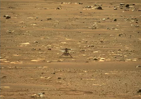 Mini-elicopterul Ingenuity al NASA scrie istorie după efectuarea primului zbor pe Marte
