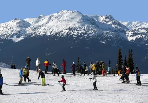 O stațiune de schi, cel mai mare focar COVID cu tulpina braziliană din afara Americii de Sud