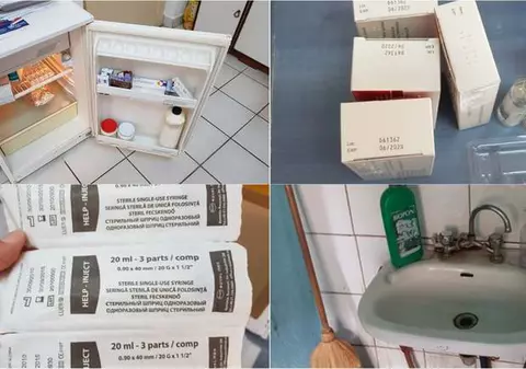 Medicamente și materiale sanitare expirate, găsite la un cabinet medical din Arad care e și centru de vaccinare