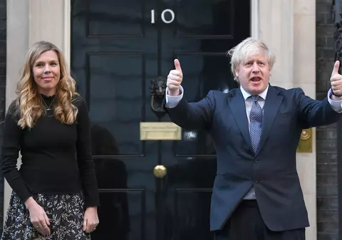 Boris Johnson s-a însurat în secret. Nunta premierului britanic, la anul