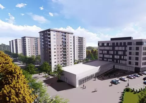 În cadrul ansamblului Dimri Residence va fi finalizată o clădire mixtă, de retail și birouri, în vara lui 2021 (PUBLICITATE)