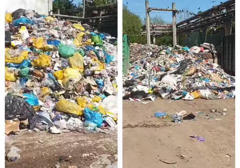 Garda de Mediu a găsit sute de tone de deșeuri aruncate pe platforma Nitramonia Făgăraș. Primar: Au venit în weekend, când nu se lucrează