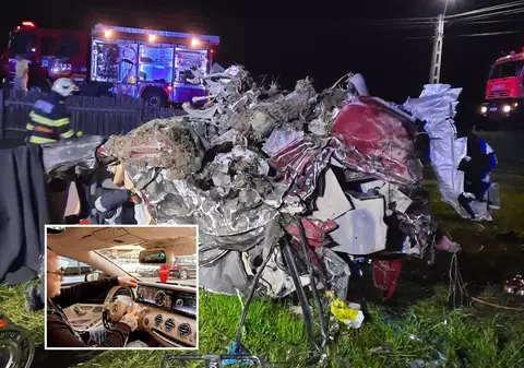 Cine e șoferul care a făcut ghem un Maserati și a murit în el, împreună cu doi prieteni, în Suceava