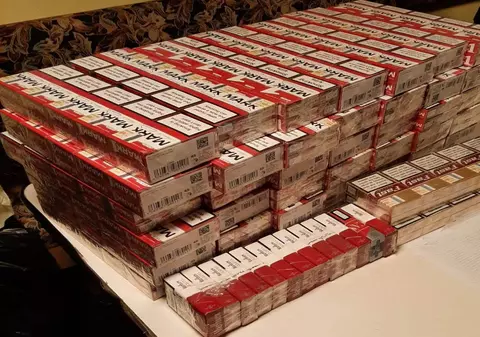 Un marinar din Ucraina, prins cu țigări de contrabandă ascunse la bordul unei nave care a ancorat în Portul Galați