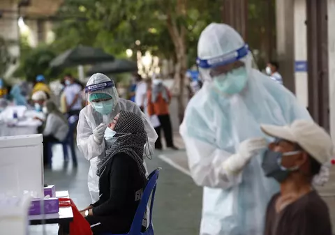 Thailanda a raportat într-o singură zi mai multe cazuri de COVID-19 decât în tot anul 2020