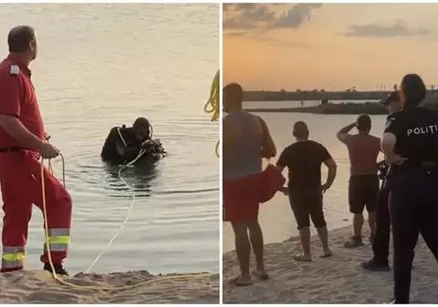 Bărbat înecat în lacul Ghioroc din județul Arad. Scafandrii l-au găsit decedat, la 3 metri adâncime