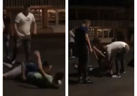Dosar penal pentru un polițist din Bihor care și-a bătut prietenul până când a leșinat. Momentul atacului, surprins de martori