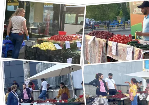 Străzile din Capitală sunt pline de tarabe improvizate. De ce amenzile poliției nu îi descurajează pe comercianții ilegali