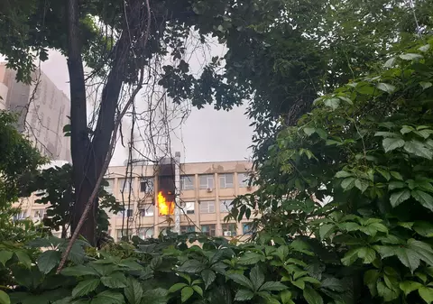 Incendiu la Spitalul de Copii din Iași. Focul a pornit în secția de Terapie Intensivă