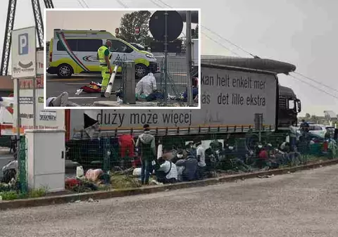Doi șoferi români de TIR, prinși cu 76 de migranți, unii pe moarte, înghesuiți în camionul lor, în Italia