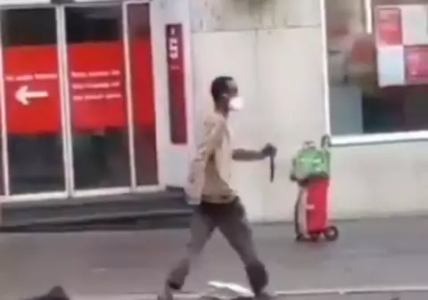 Momentul terifiant al atacului din Germania, filmat de martori