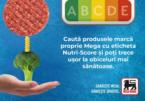 (Publicitate) Nutri-Score de la Mega Image: ghid vizual pentru o alimentație sănătoasă