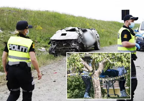 Un român a ucis o tânără în Norvegia, apoi a fugit și a intrat intenționat cu mașina într-o dubă, pe autostradă