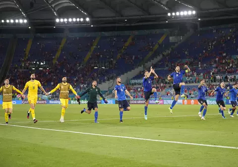 Italia, prima echipă calificată în „optimile” de la Euro 2020