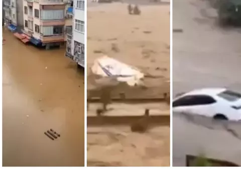 Inundații puternice în Turcia, în urma ploilor torențiale