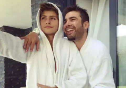 Mario Mutu, în vacanță, pe iaht. Fiul Alexandrei Dinu și al lui Adrian Mutu și-a arătat noul tatuaj