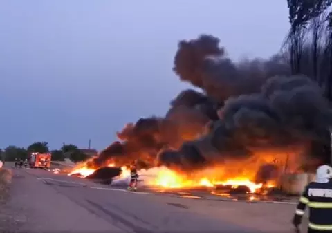 Un bărbat bănuit că a provocat intenționat incendiul de la Salonta a fost arestat preventiv