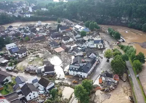 Inundații catastrofale în Germania. Aproape 60 de oameni au murit, 70 sunt dați dispăruți