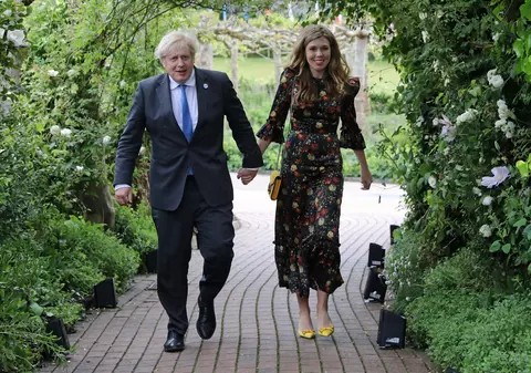 Premierul britanic Boris Johnson și soția sa, Carrie, așteaptă al doilea copil