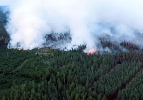 Finlanda se confruntă cu cel mai mare incendiu forestier din ultimii 50 de ani