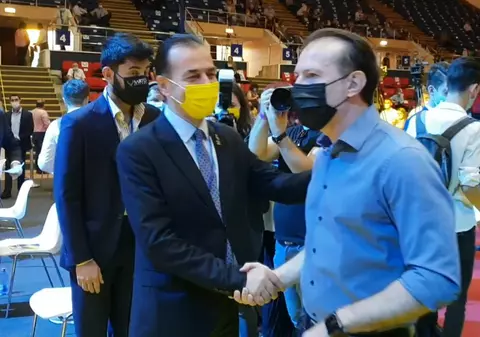 VIDEO | Orban și Cîțu s-au ignorat minute bune la alegerile pentru șefia PNL București