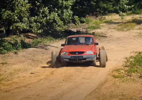 Cum a transformat un tânăr din Satu Mare o Dacia 1310 pentru off-road