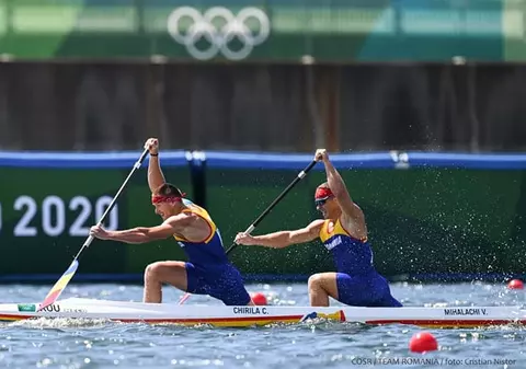 Cătălin Chirilă și Victor Mihalachi, pe locul 5 în finala canoe dublu 1.000 de metri de la JO 2020