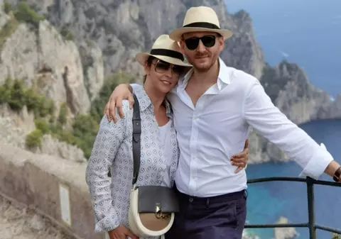 Imagini rare cu Andreea Marin, iubitul și fiica adolescentă. Cum a apărut Violeta în Capri