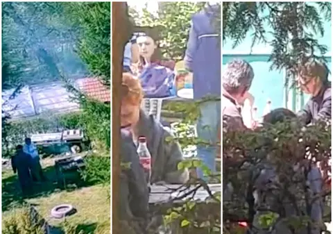 Poliția din Sibiu cere sursele Libertății, după ce jurnaliștii au publicat un film cu grătarul organizat în pandemie, în curtea școlii de poliție