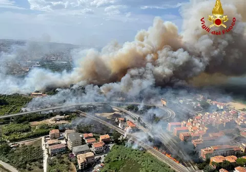 MAE a emis atenționare de călătorie pentru Italia: Caniculă și pericol de incendii