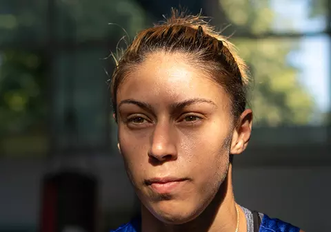 Olimpica României care a început prin a lucra cu ziua, ca să se întrețină