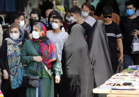 Peste 500 de decese de COVID în Iran, în 24 de ore, cel mai grav bilanț de la debutul pandemiei