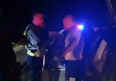 Șofer băut din Prahova, prins de polițiști în timp ce voia să conducă până pe litoral. „Suflu tare?”