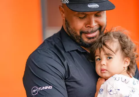 Imaginea cu Namiko, fiica lui Cabral, care a stârnit controverse pe internet. „Nu e periculos?”