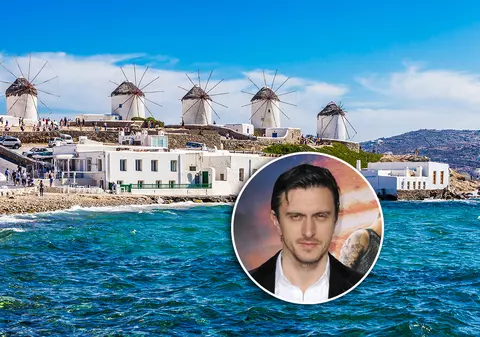 Filmul reținerii lui Dragoș Săvulescu: prins în zona morilor din Mykonos, dus în Syros. Poliția greacă spune că va fi extrădat