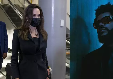 Întâlnire de afaceri sau amoroasă? Angelina Jolie și The Weeknd, surprinși din nou împreună în Los Angeles