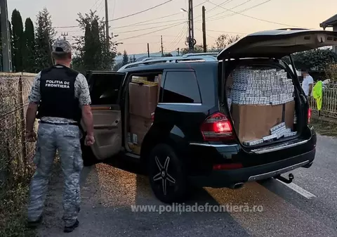 Urmărire cu focuri de armă, la granița României. Doi tineri au fost reținuți de polițiștii de frontieră