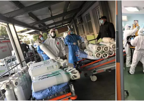 Imagini din Spitalul Pantelimon, publicate de autorități. „Unitățile de primiri urgențe sunt efectiv ca pe front”