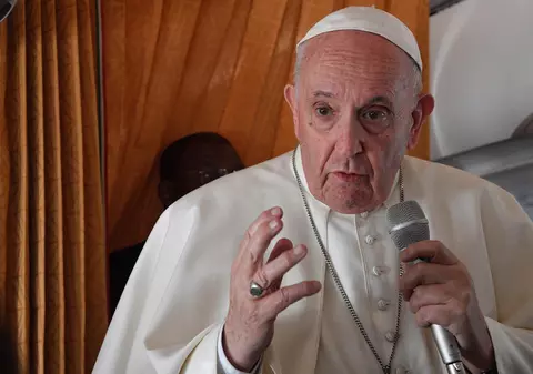 Papa Francisc: „În colegiul cardinalilor, există niște antivacciniști. Unul dintre ei, săracul, a luat virusul”