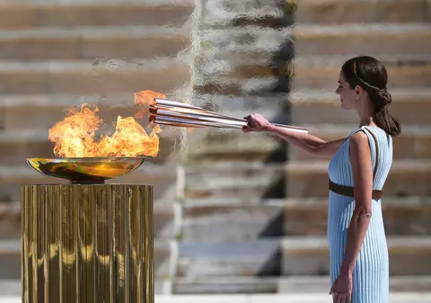 Ceremonia aprinderii flăcării olimpice pentru Jocurile de iarnă de la Beijing va fi fără spectatori, din cauza pandemiei