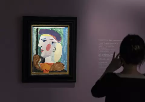 11 lucrări de Picasso care aparțineau MGM, vândute la licitaţie cu aproape 110 milioane de dolari
