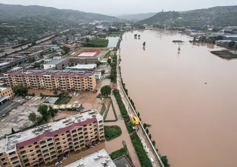 China, lovită din nou de inundații puternice. Aproape două milioane de oameni au fost afectați