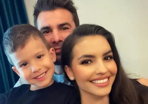 Cum arată fiul cel mic al lui Adrian Mutu la 4 ani. Tiago calcă pe urmele tatălui său