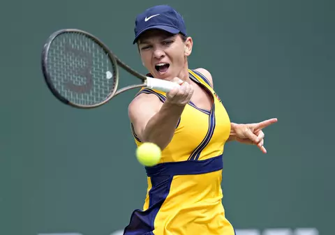 Simona Halep a vorbit la Indian Wells despre nunta cu Toni Iuruc: „N-am mișcat un deget, el s-a ocupat de tot”