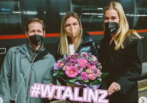 Primire de gală pentru Simona Halep în Austria înaintea turneului de la Linz